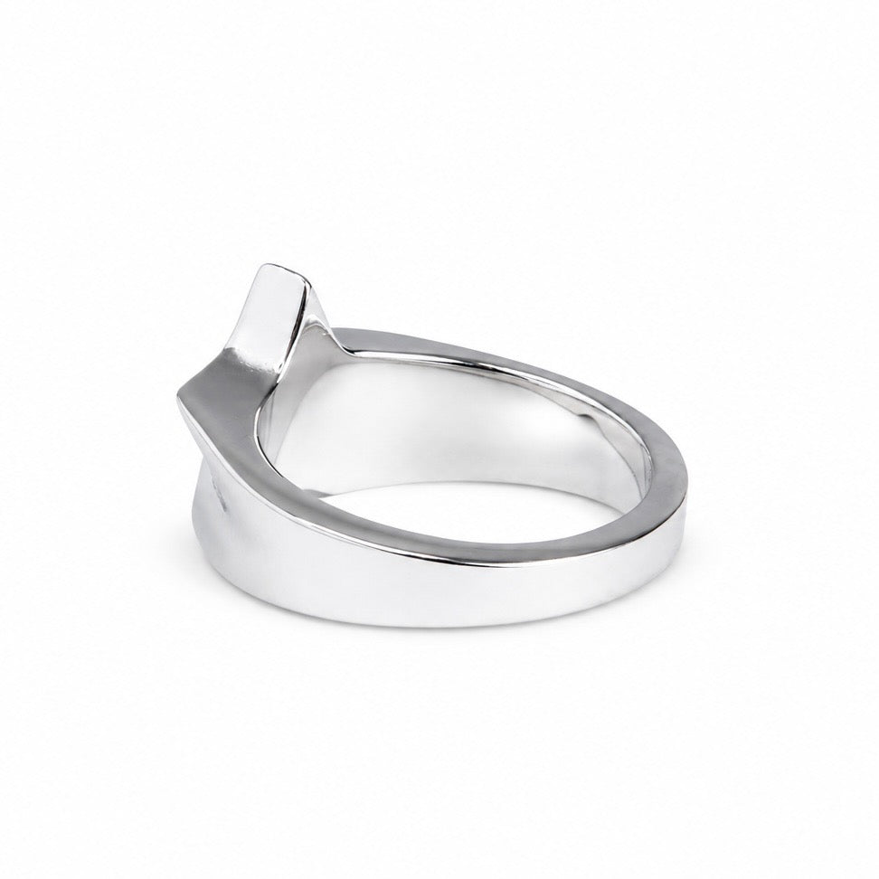 Star Signet Ring - front view